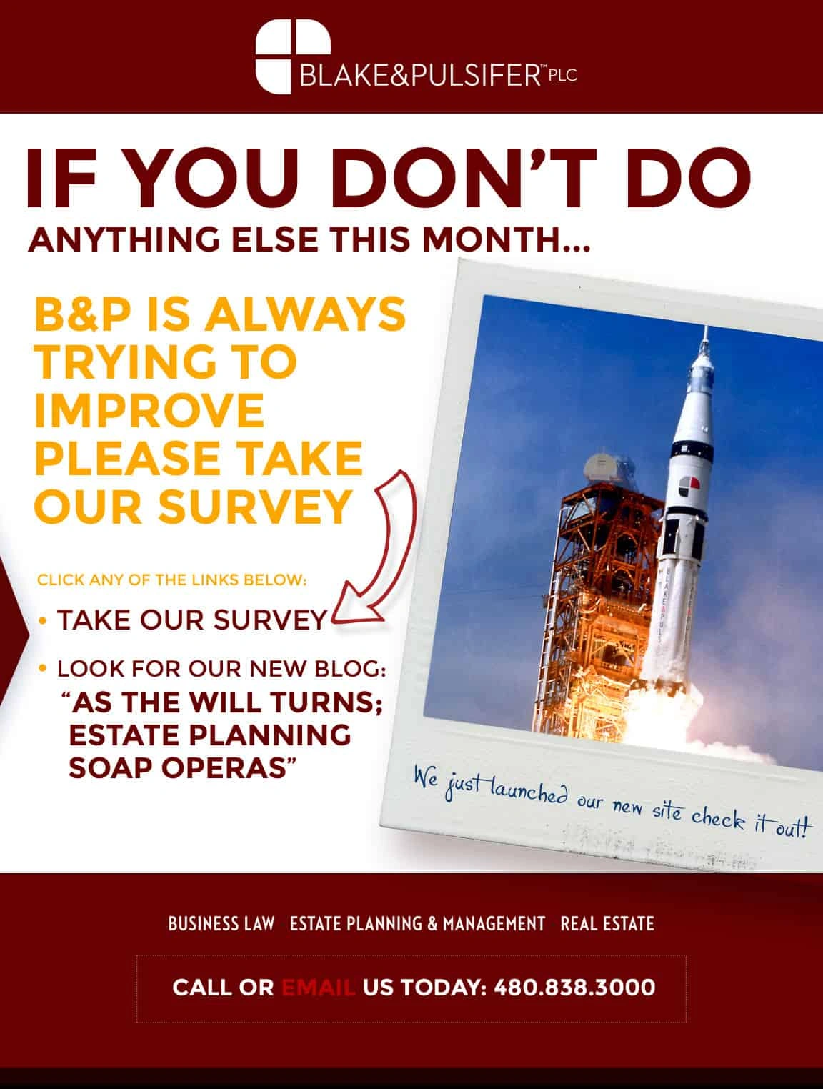 B&P is Always Trying to Improve Image