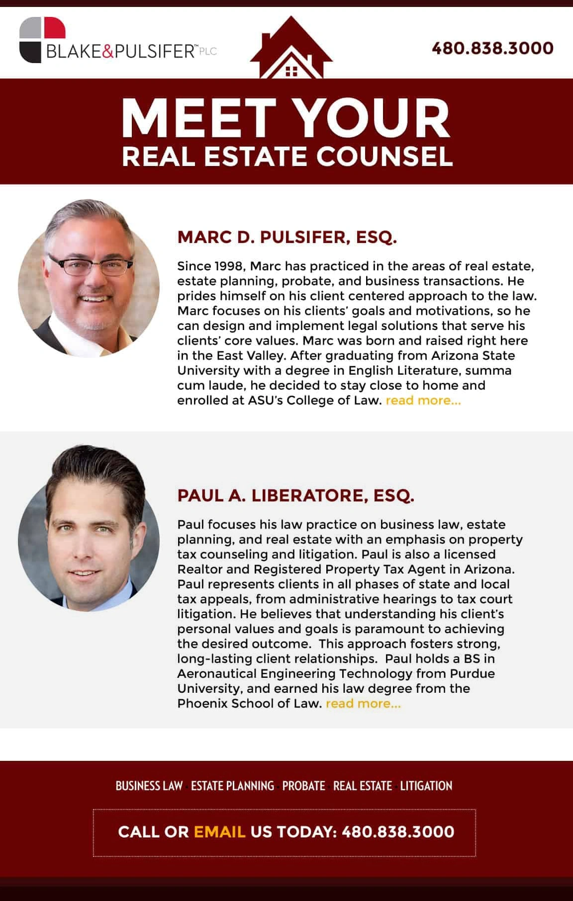 Meet Your Real Estate Counsel Image